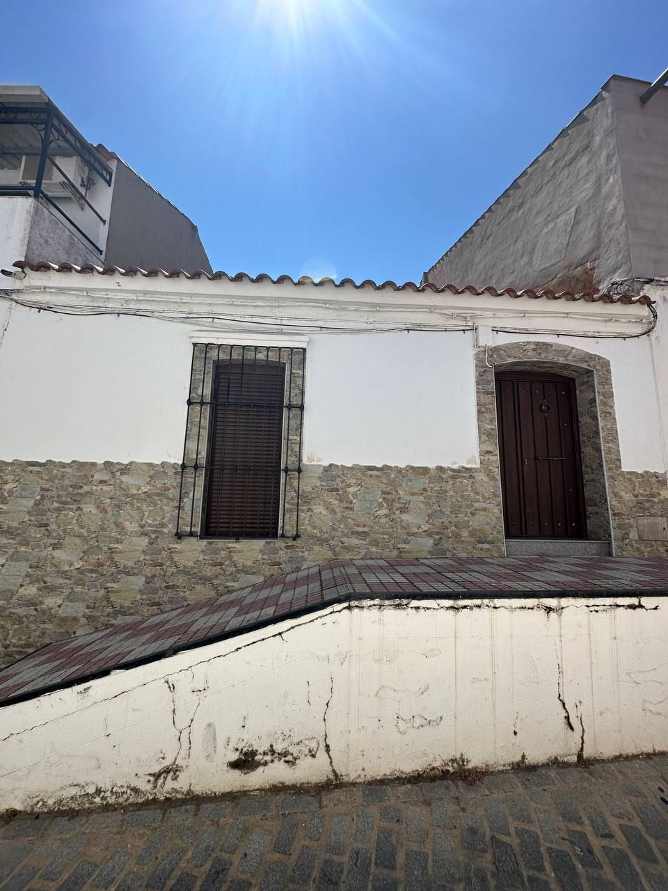 Exterior view of House or chalet for sale in Alange  with Terrace