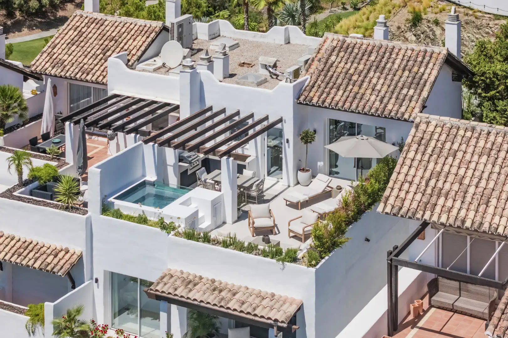 Penthouse mit Pool zum Verkauf in Benahavís pueblo, imagen 2