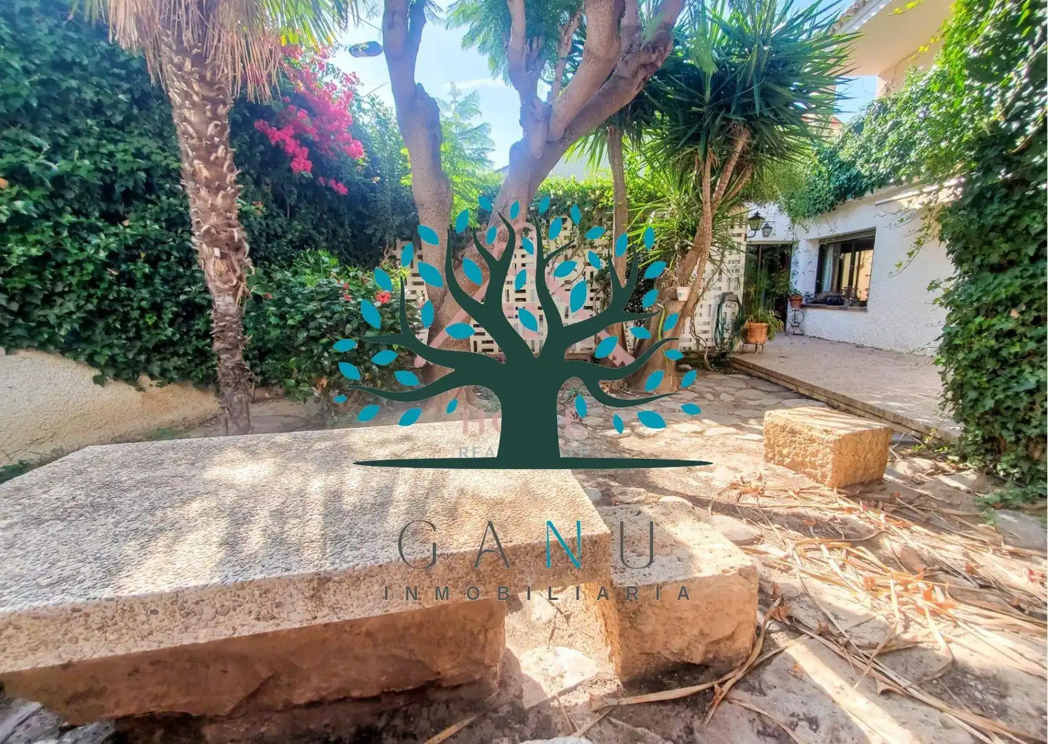 Jardín de Planta baja en venta en Mazarrón con Jardín privado, Terraza y Amueblado