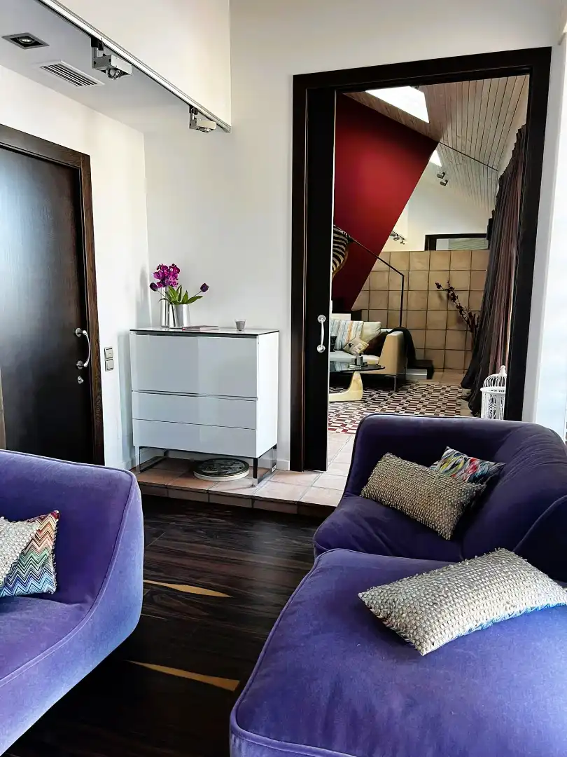 Sala de estar de Ático en venta en Totana con Aire acondicionado, Calefacción y Parquet