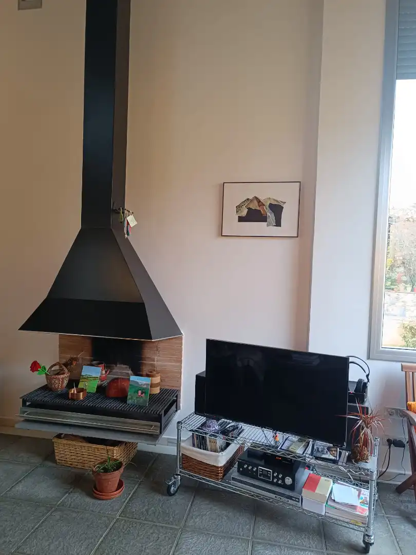Living room of Houses for sale in Sant Esteve de Palautordera  with Air Conditioner, Heating and Private garden
