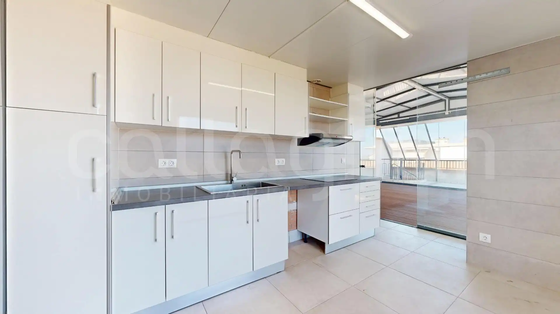 Cocina de Ático en venta en Alboraya con Aire acondicionado, Jardín privado y Terraza