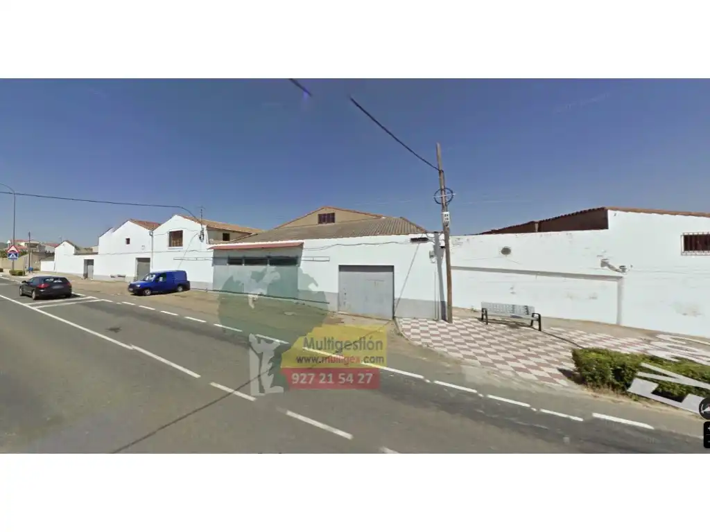 Vista exterior de Terreno industrial en venta en Alcuéscar