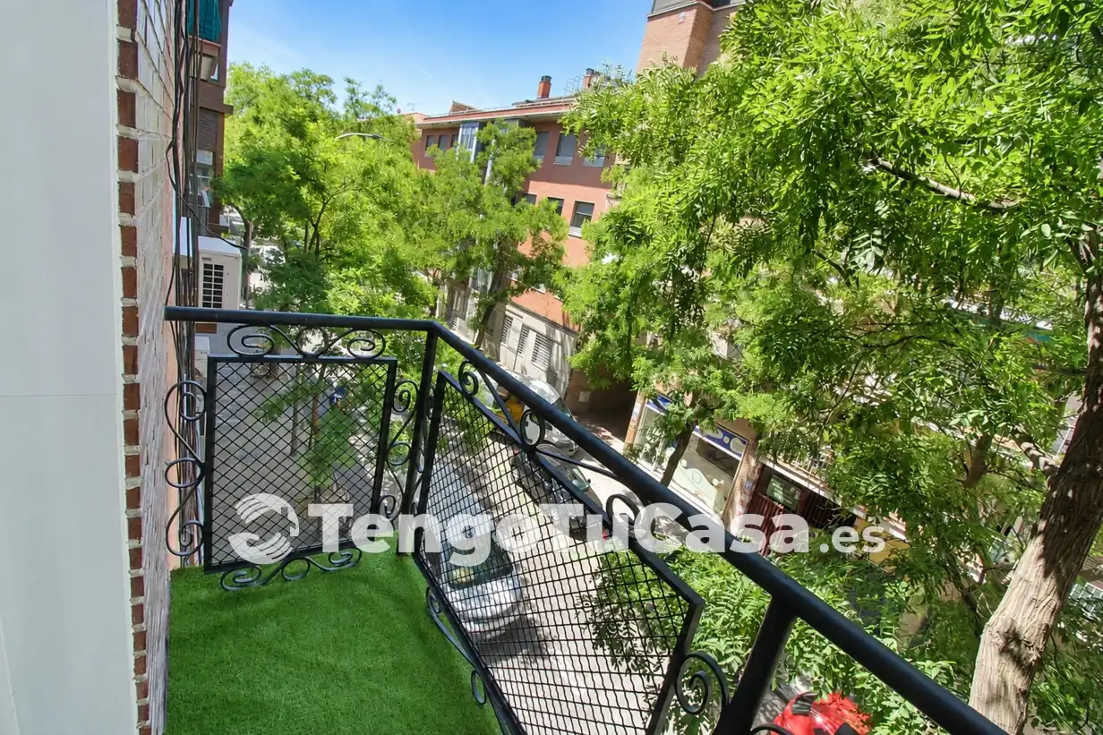 Terrace of Flat for sale in Madrid  with Air Conditioner, Heating and Parquet flooring