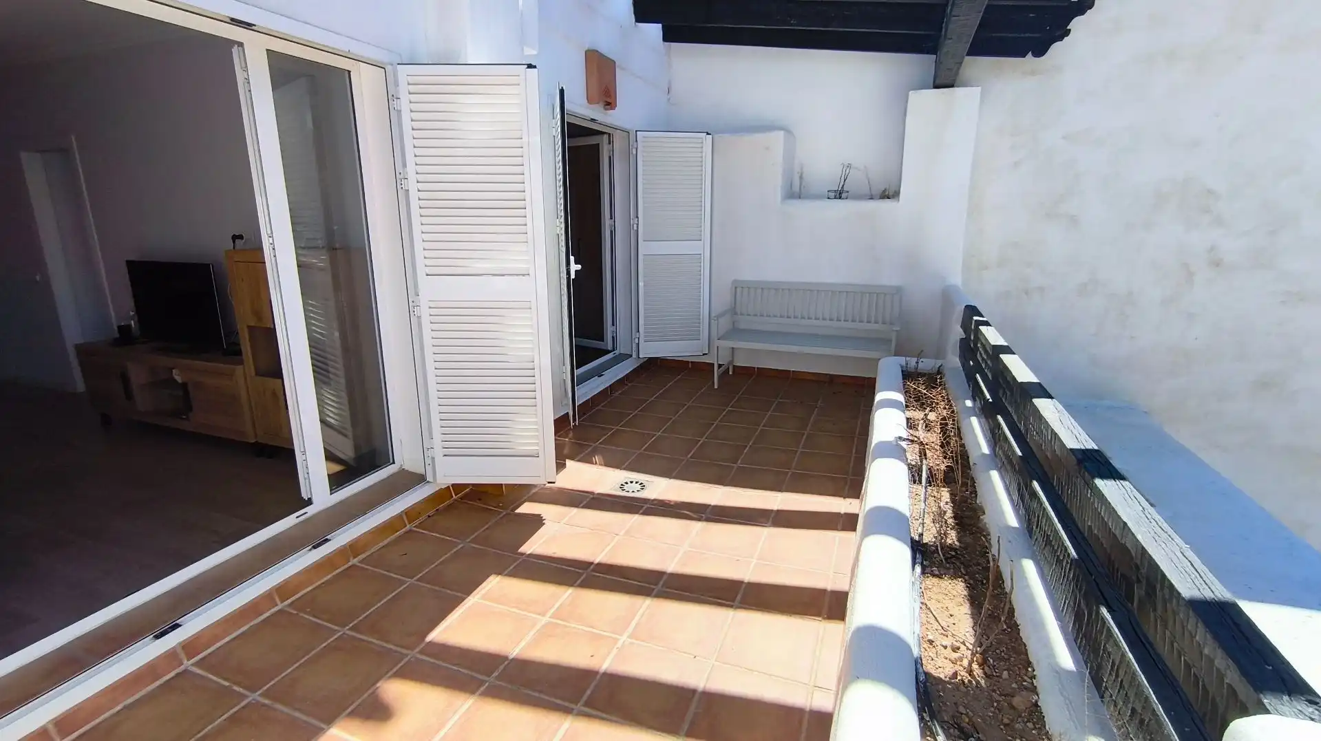 Terrasse von Wohnungen zum Verkauf in Mojácar mit Klimaanlage, Heizung und Terrasse