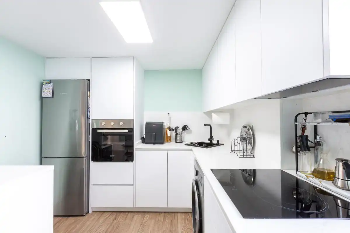 Cocina de Ático en venta en Mislata con Aire acondicionado, Calefacción y Jardín privado