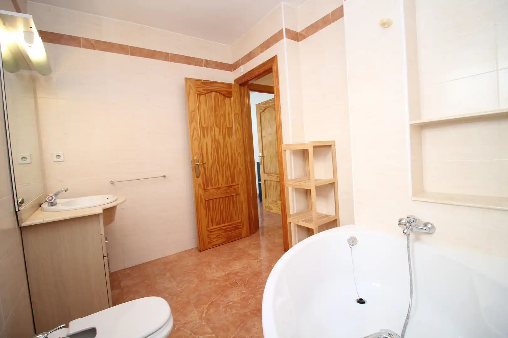 Baño de Casa o chalet en venta en Cartagena con Aire acondicionado, Jardín privado y Terraza