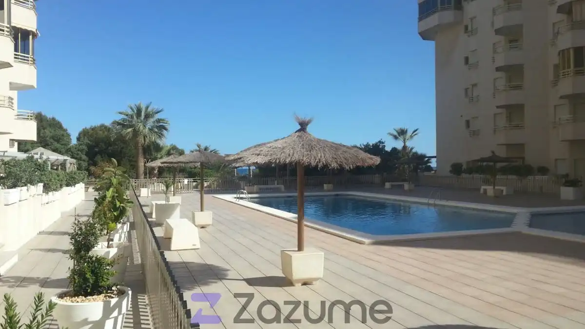 Swimming pool of Apartments for rent in El Campello  with Air Conditioner, Private garden and Terrace