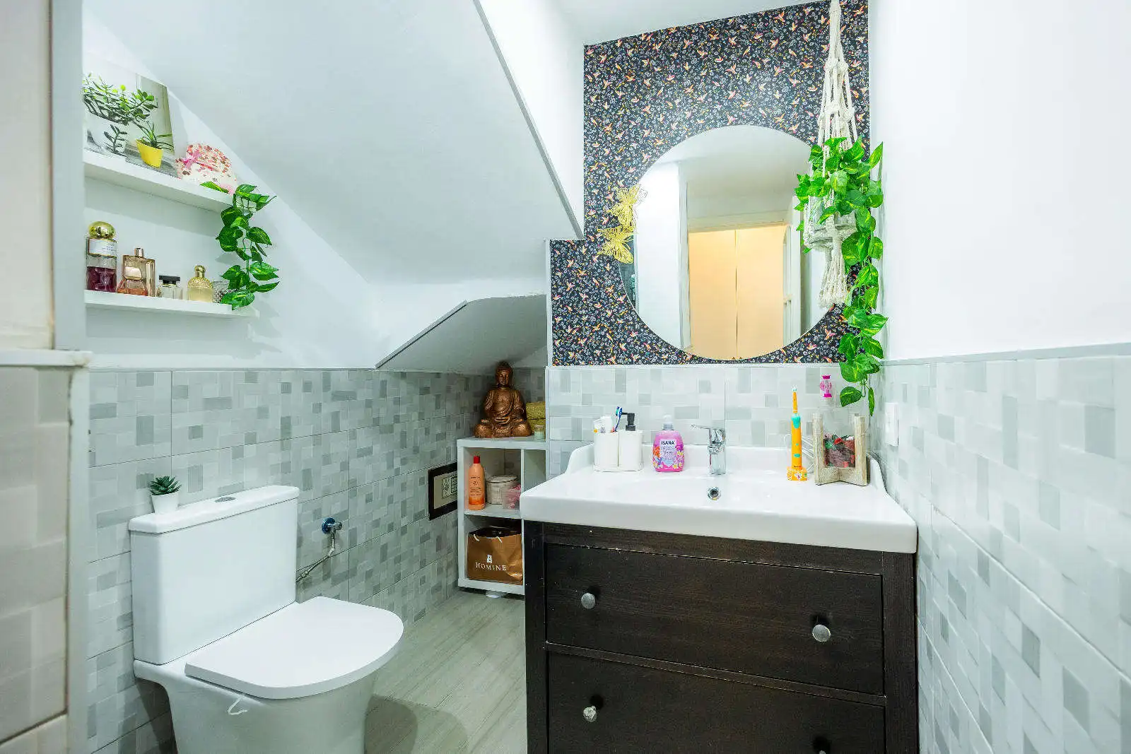 Badezimmer von Einfamilien-Reihenhaus zum Verkauf in Capdepera mit Klimaanlage, Terrasse und Möbliert
