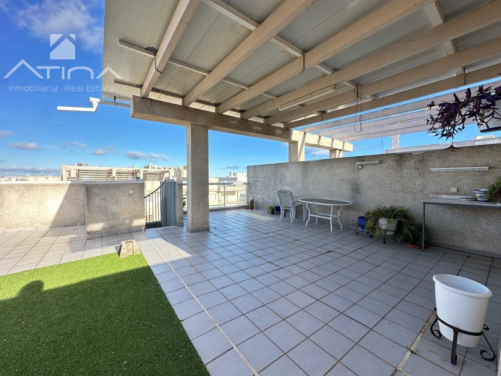 Terraza de Ático en venta en Daimús con Aire acondicionado, Jardín privado y Terraza