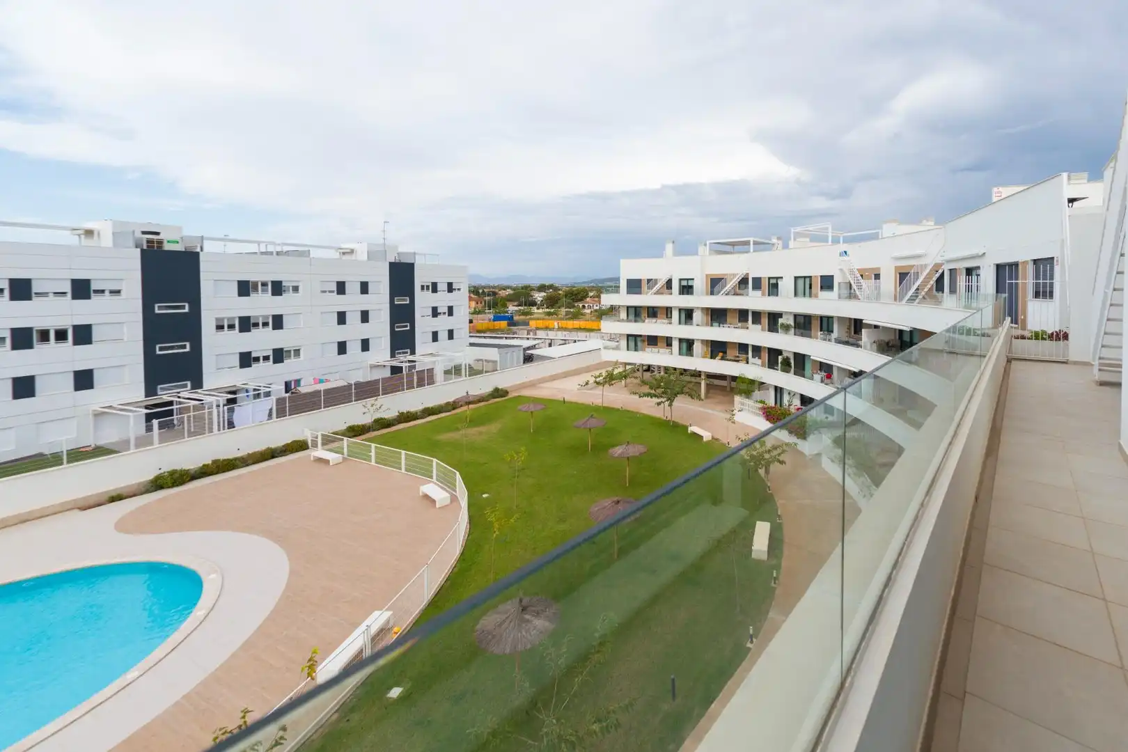 Vista exterior de Apartamento en venta en Castellón de la Plana / Castelló de la Plana con Aire acondicionado, Terraza y Trastero
