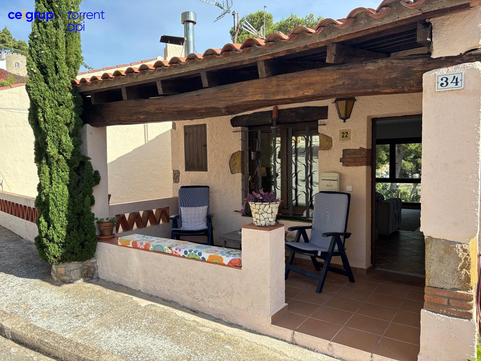 Terraza de Casa adosada en venta en L'Estartit con Aire acondicionado, Calefacción y Terraza