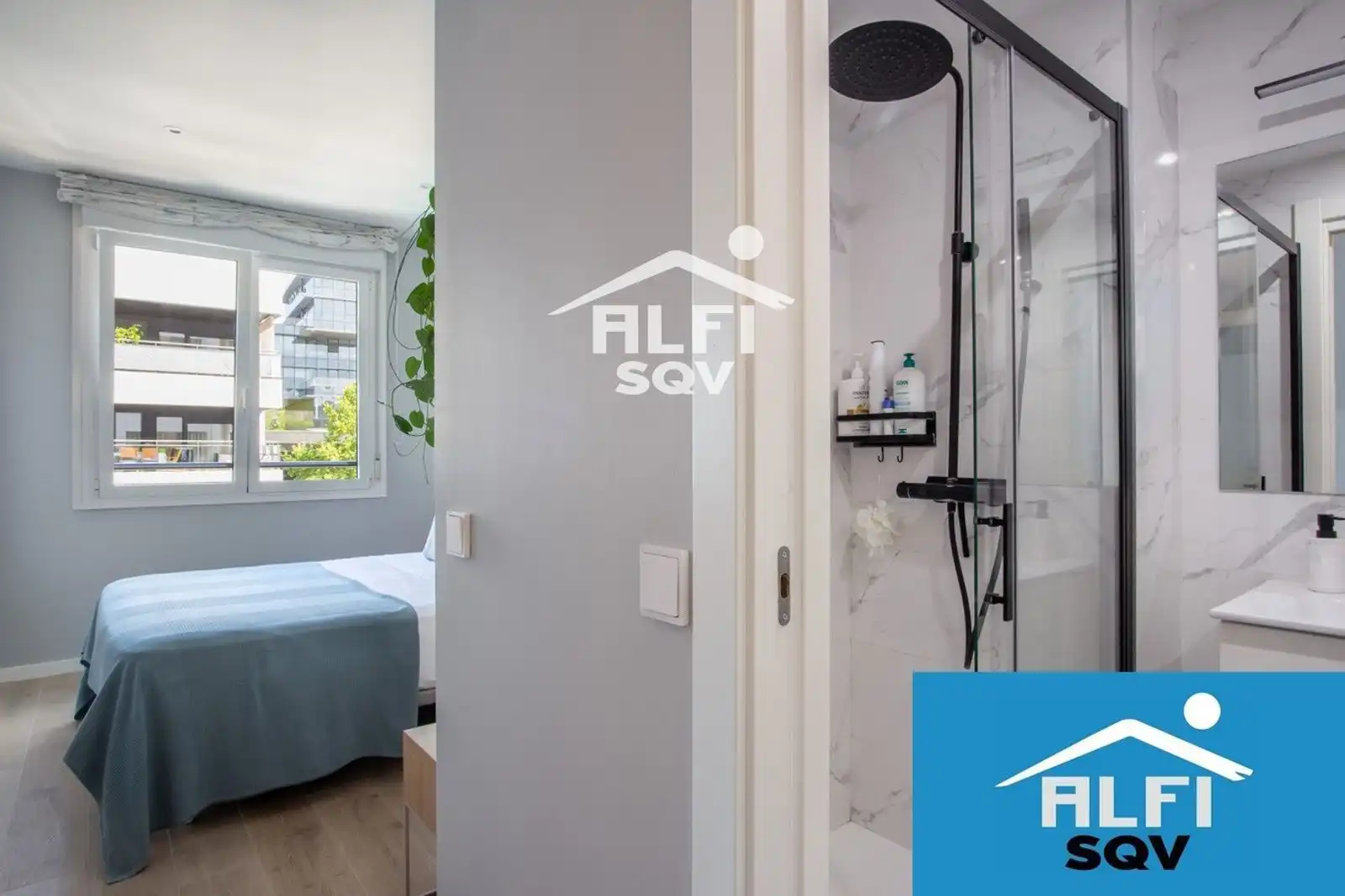 Bathroom of Flat for sale in Sant Cugat del Vallès  with Air Conditioner, Heating and Terrace