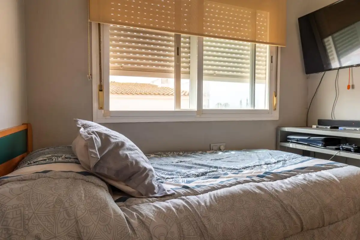 Habitación de Casa adosada en venta en Niebla con Aire acondicionado, Calefacción y Terraza