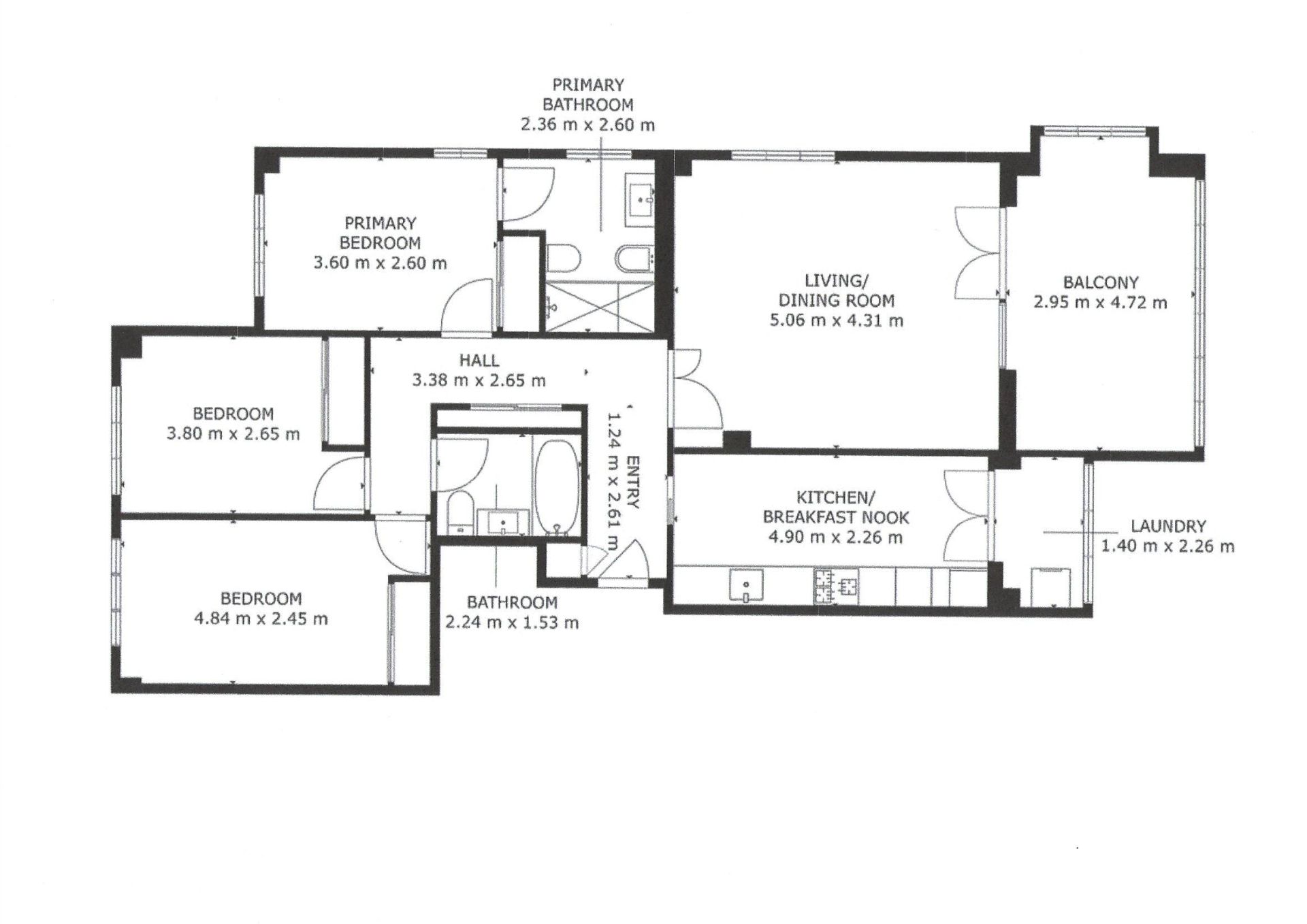 Flat for sale in Alicante / Alacant  with Air Conditioner, Heating and Terrace