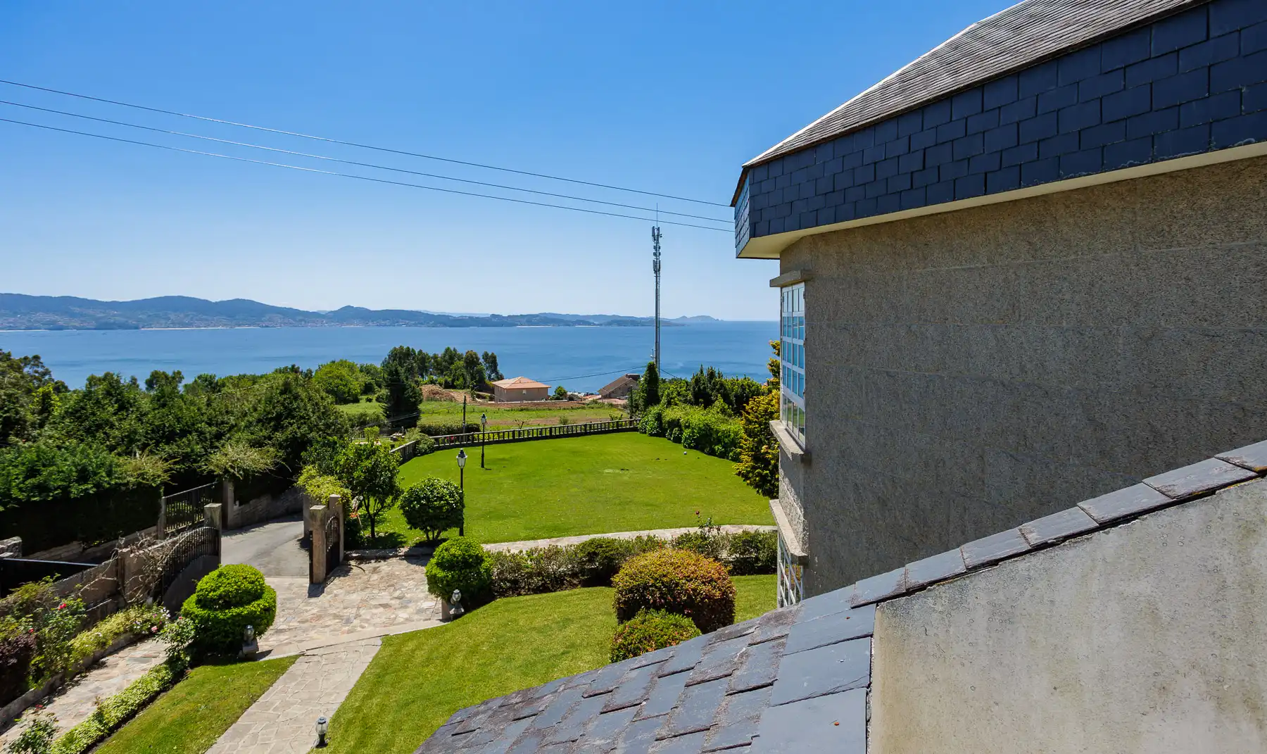 Jardín de Casa o chalet en venta en Sanxenxo con Amueblado