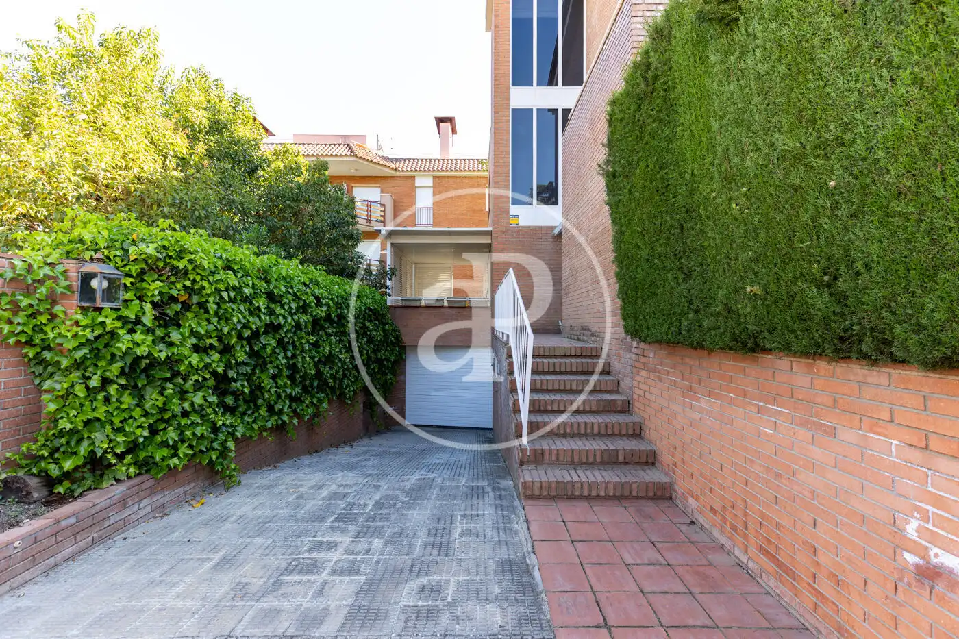 Exterior view of Detached homes for sale in Sant Cugat del Vallès  with Air Conditioner, Heating and Private garden