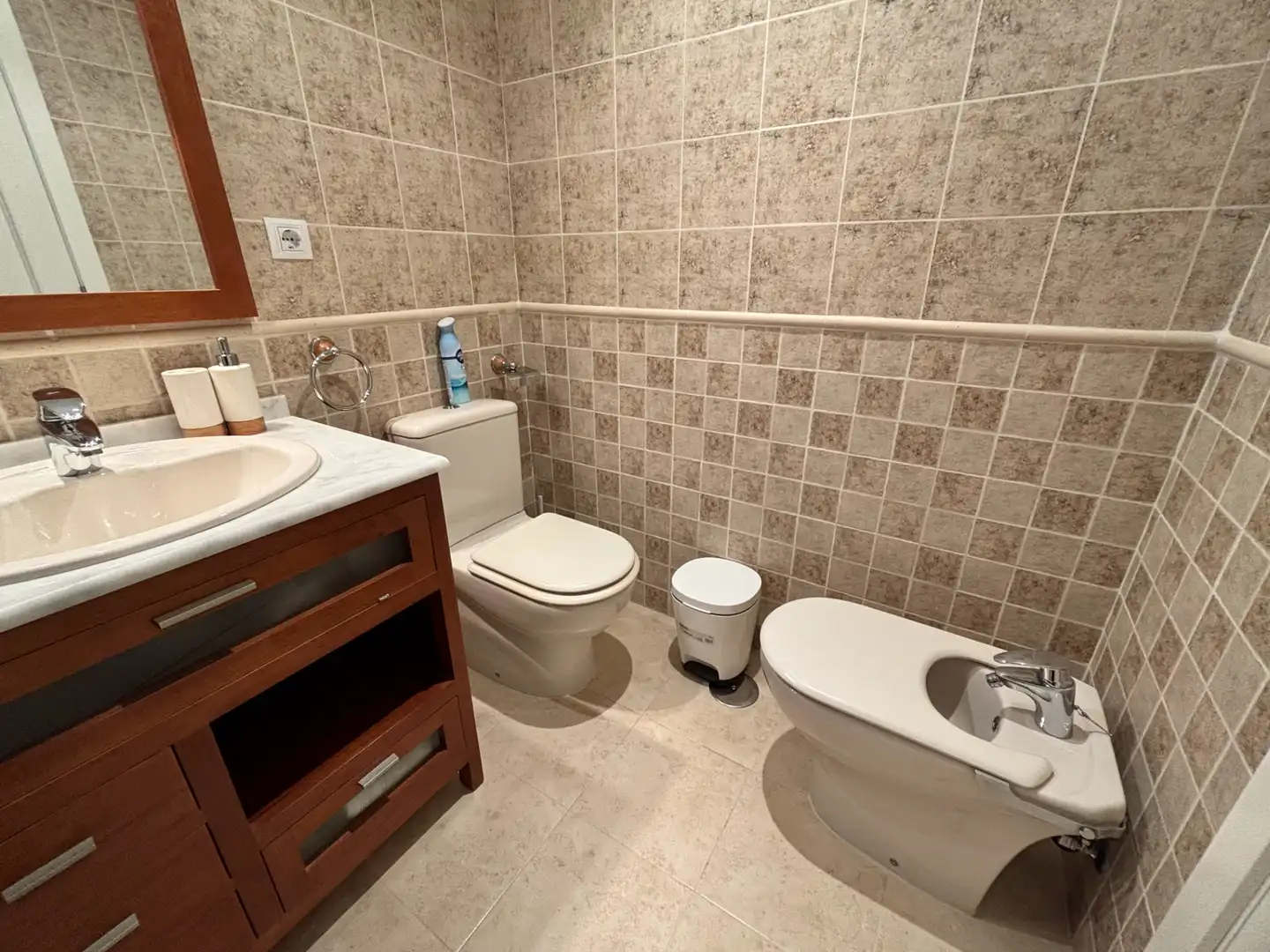 Bathroom of Apartments for rent in Dénia  with Air Conditioner, Terrace and Furnished