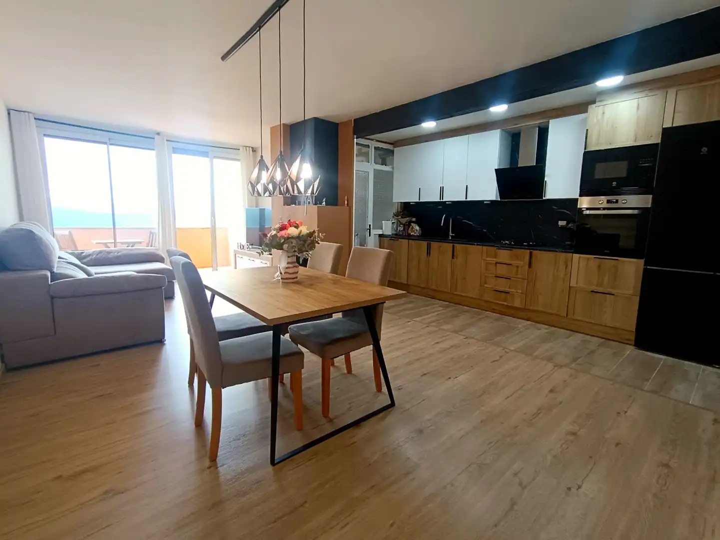 Kitchen of Flat for sale in Calders  with Heating, Parquet flooring and Balcony