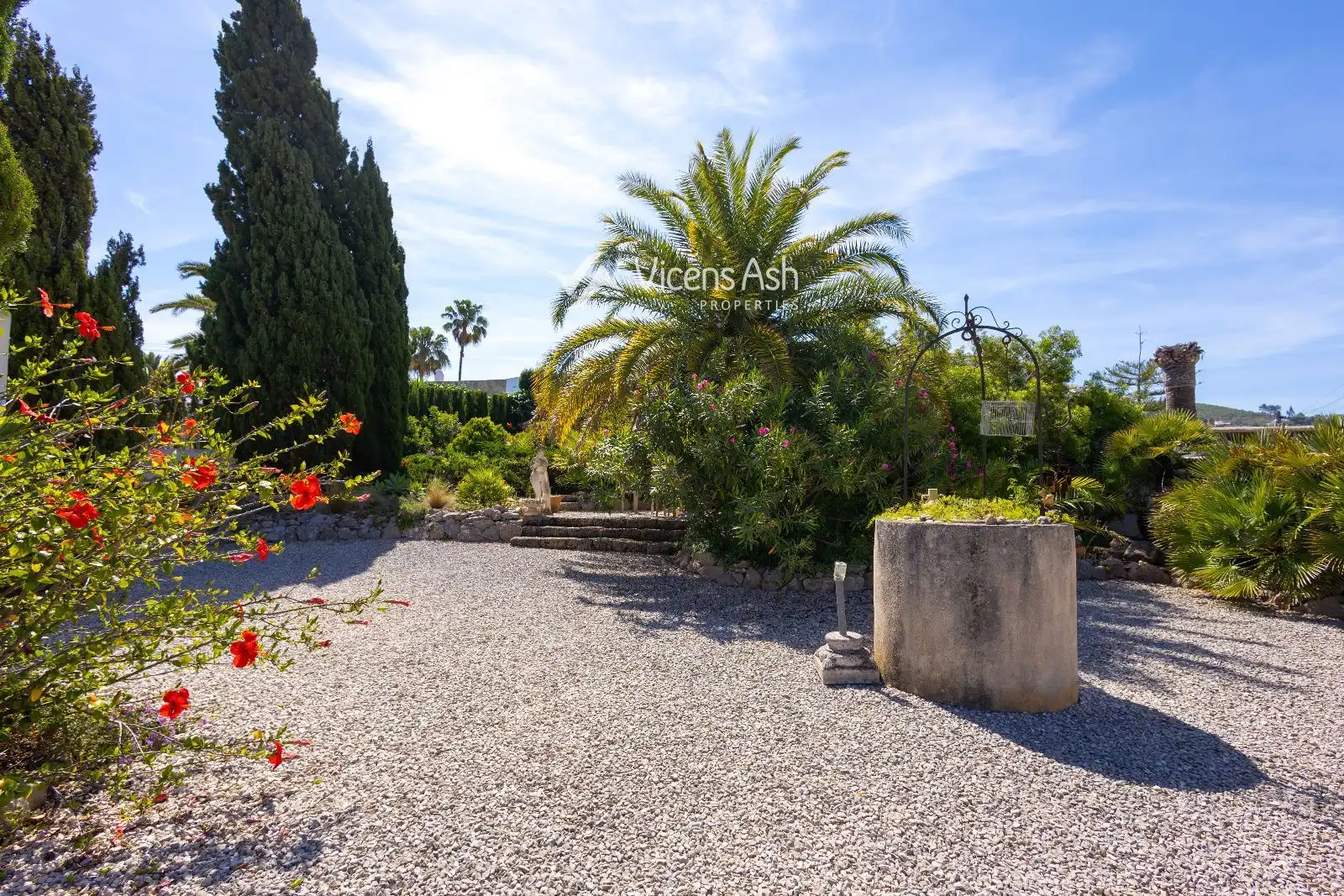 Garden of Houses for sale in Jávea / Xàbia  with Air Conditioner, Heating and Storage room