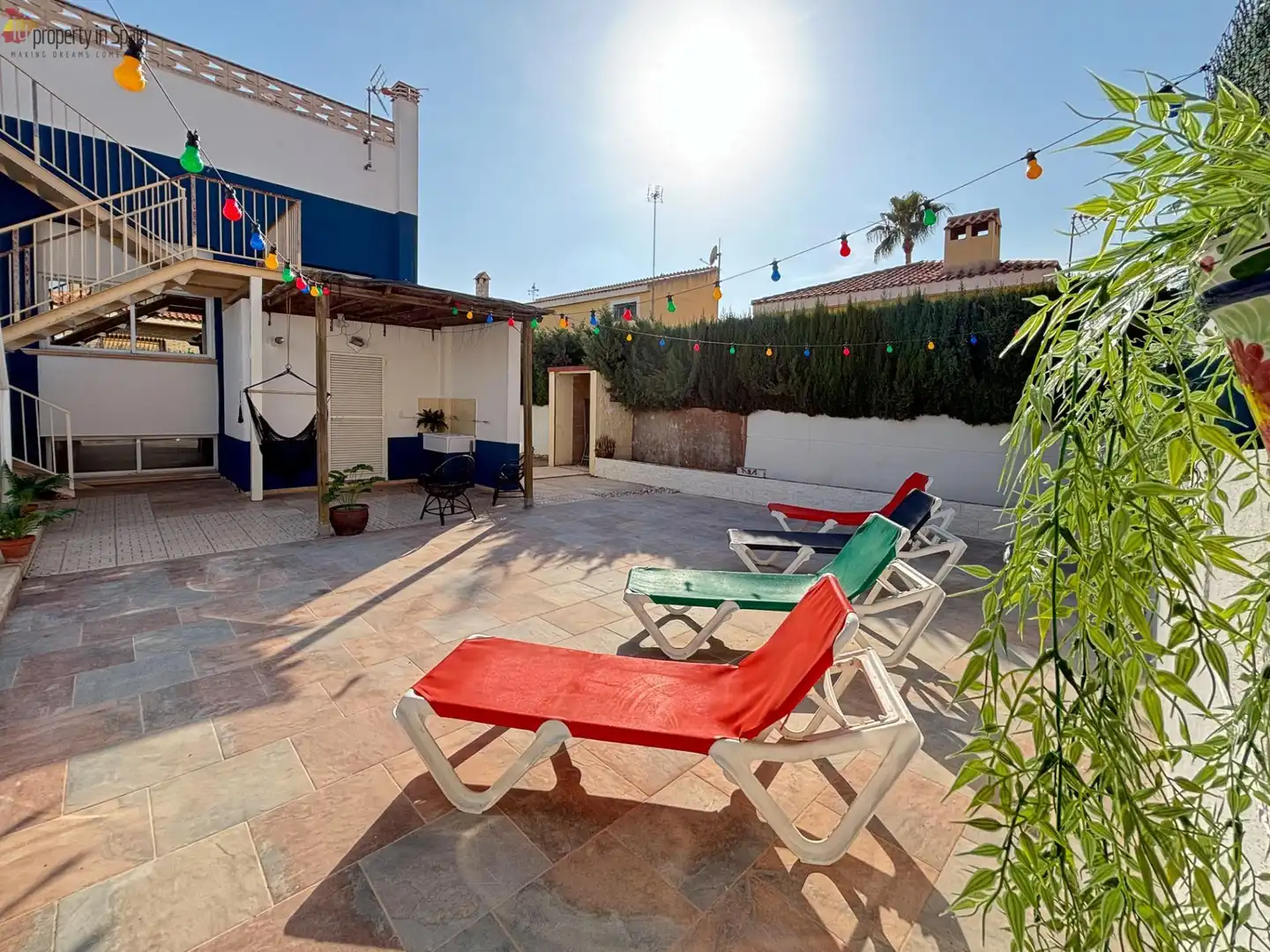 Terraza de Piso para compartir en San Vicente del Raspeig / Sant Vicent del Raspeig con Aire acondicionado, Calefacción y Jardín privado