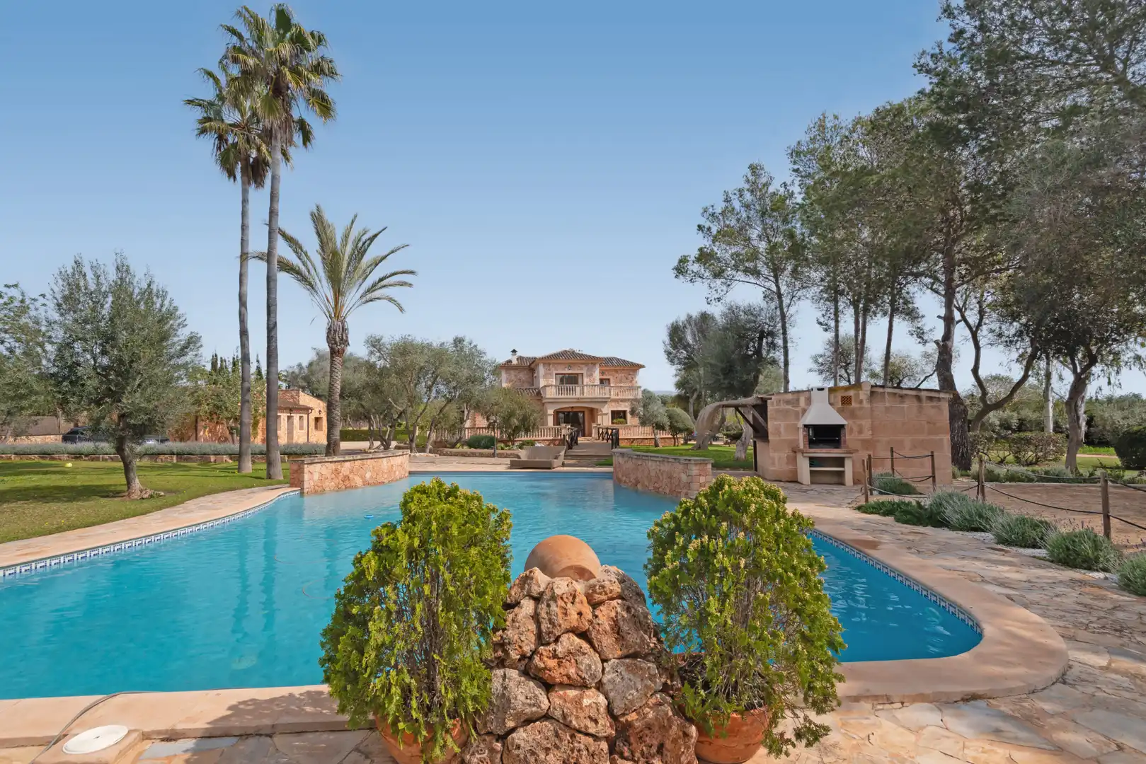 Jardí de Finca rústica en venda en Llucmajor amb Aire condicionat, Calefacció i Jardí privat
