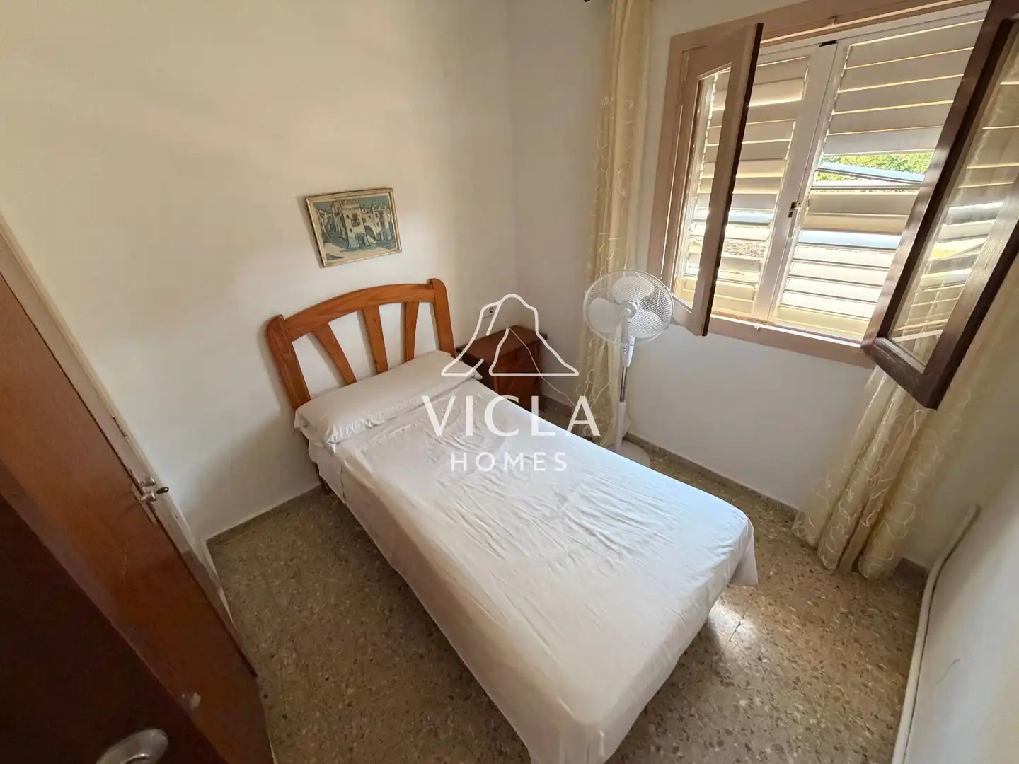 Bedroom of Flat for rent in Santa Eulària des Riu  with Heating, Furnished and Oven