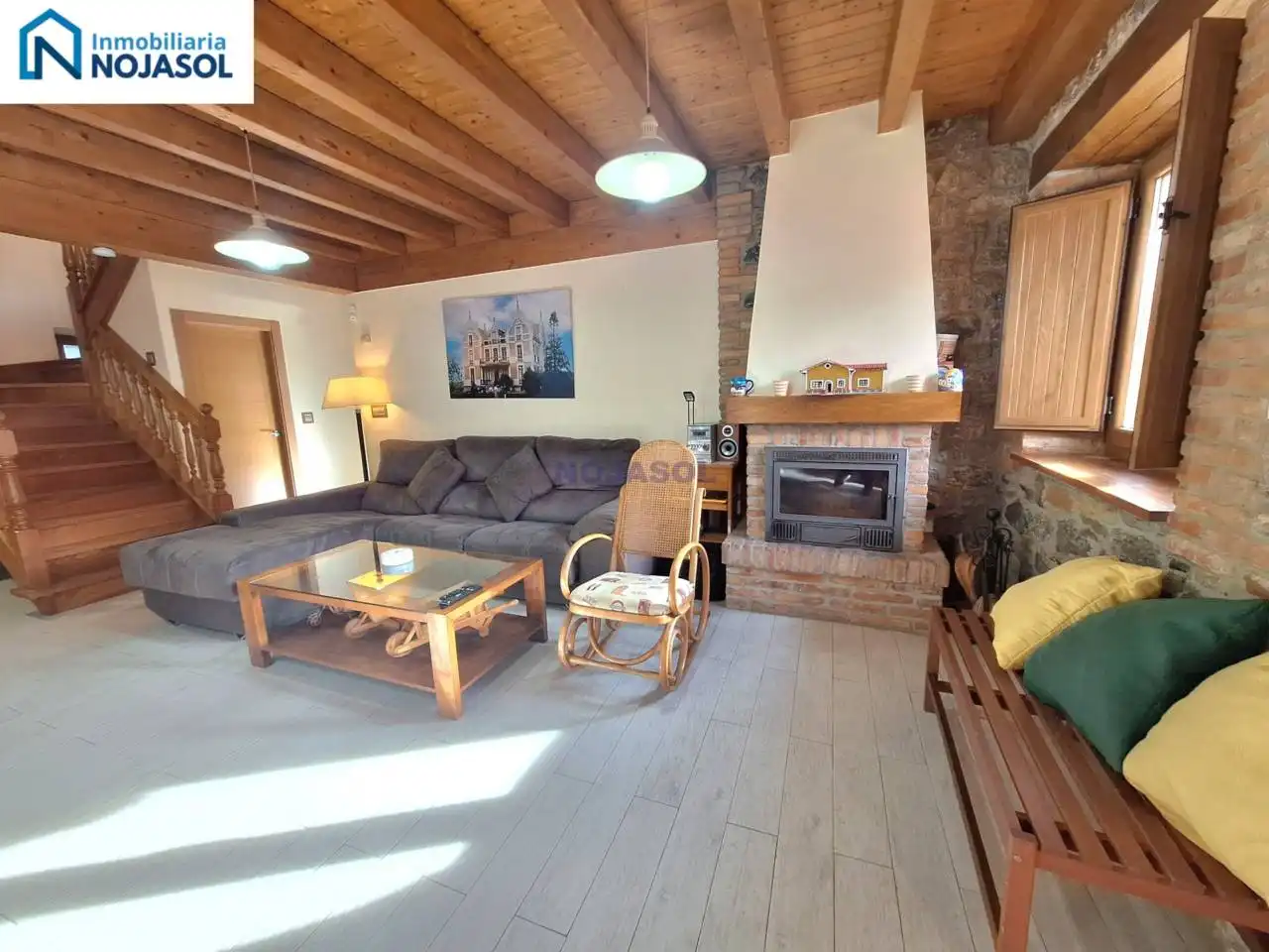 Sala de estar de Casa o chalet de alquiler en Noja con Calefacción, Jardín privado y Terraza