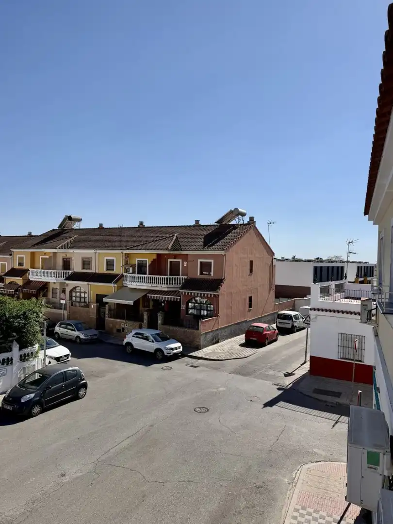 Exterior view of Flat for sale in Gines  with Air Conditioner, Heating and Terrace