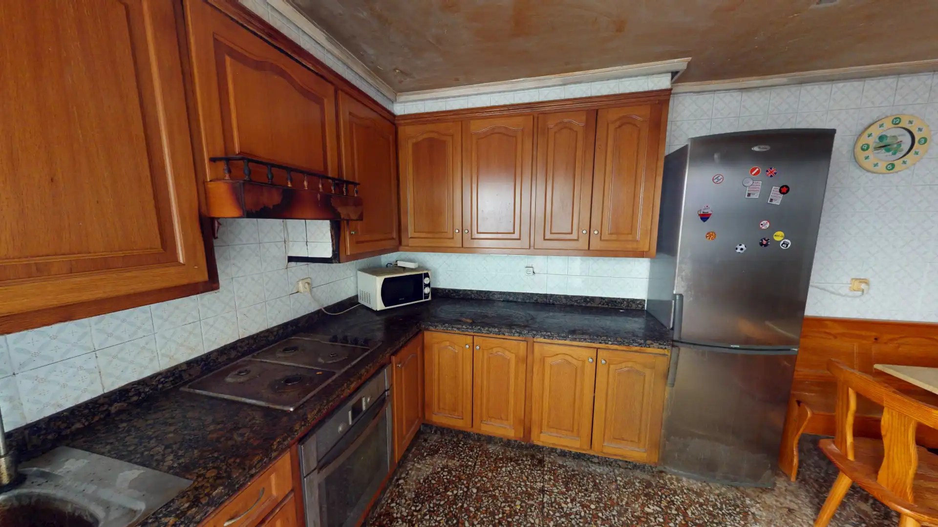 Kitchen of Flat for sale in Elche / Elx  with Furnished