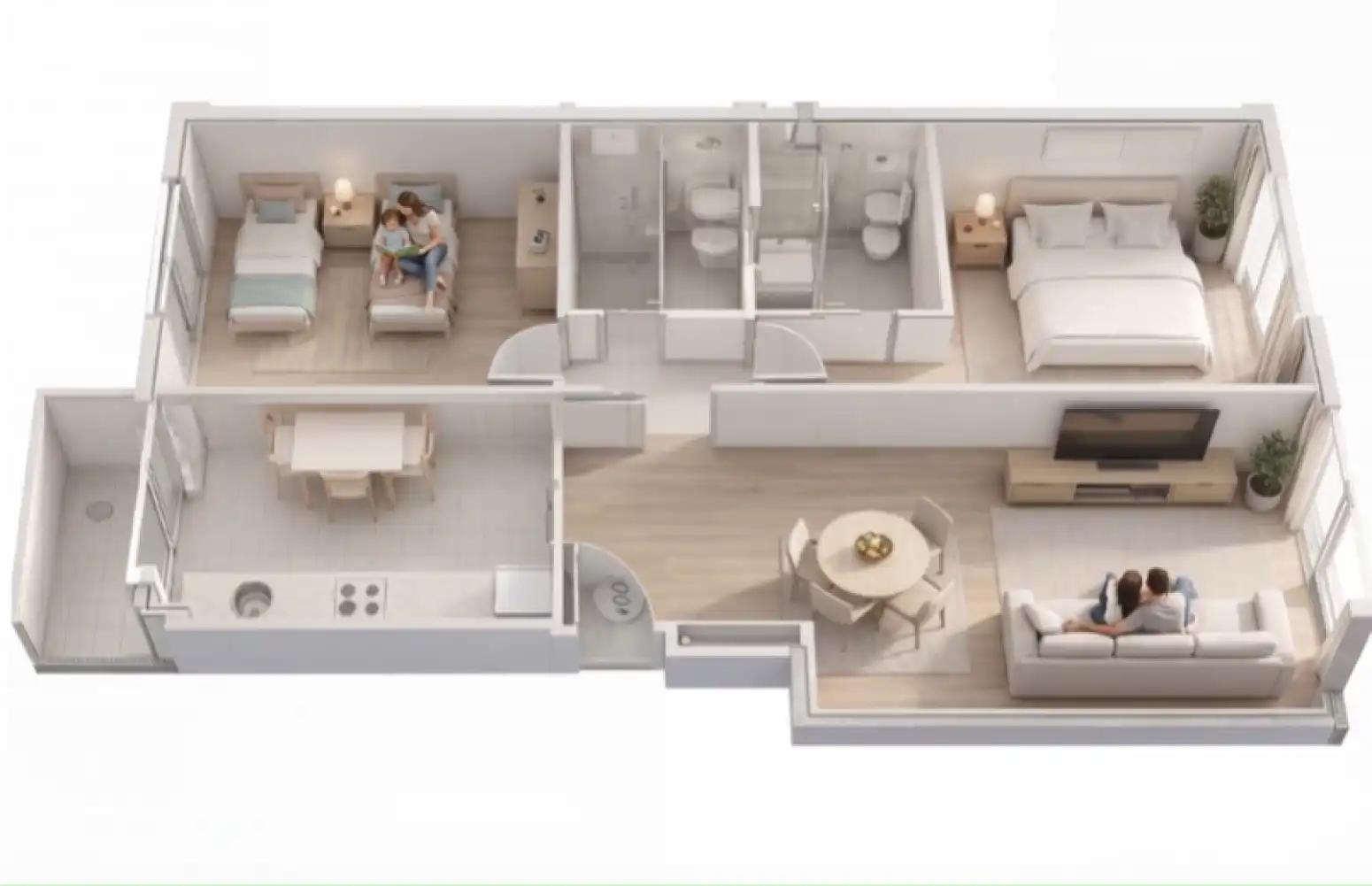 Piso en venta en Colindres con Calefacción y Terraza