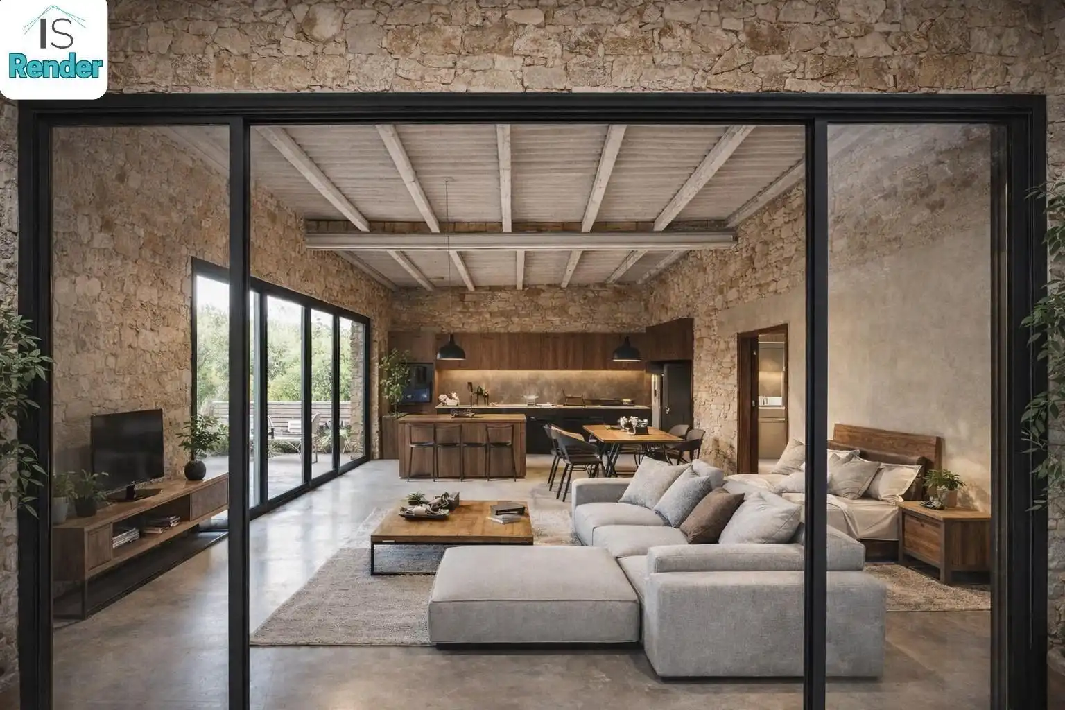 Sala de estar de Casa o chalet en venta en Vilaür