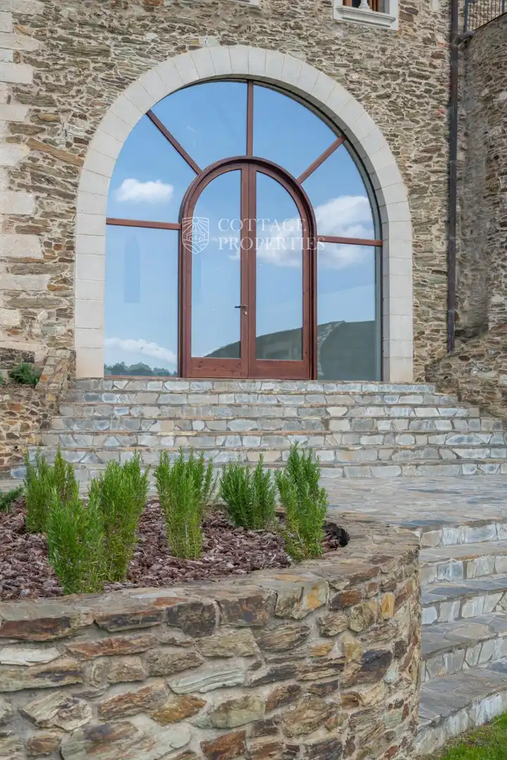 Terrace of Country homes for sale in Llambilles  with Air Conditioner, Heating and Private garden