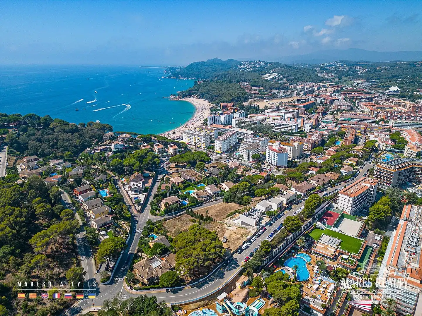 Vista exterior de Residencial en venda en Lloret de Mar