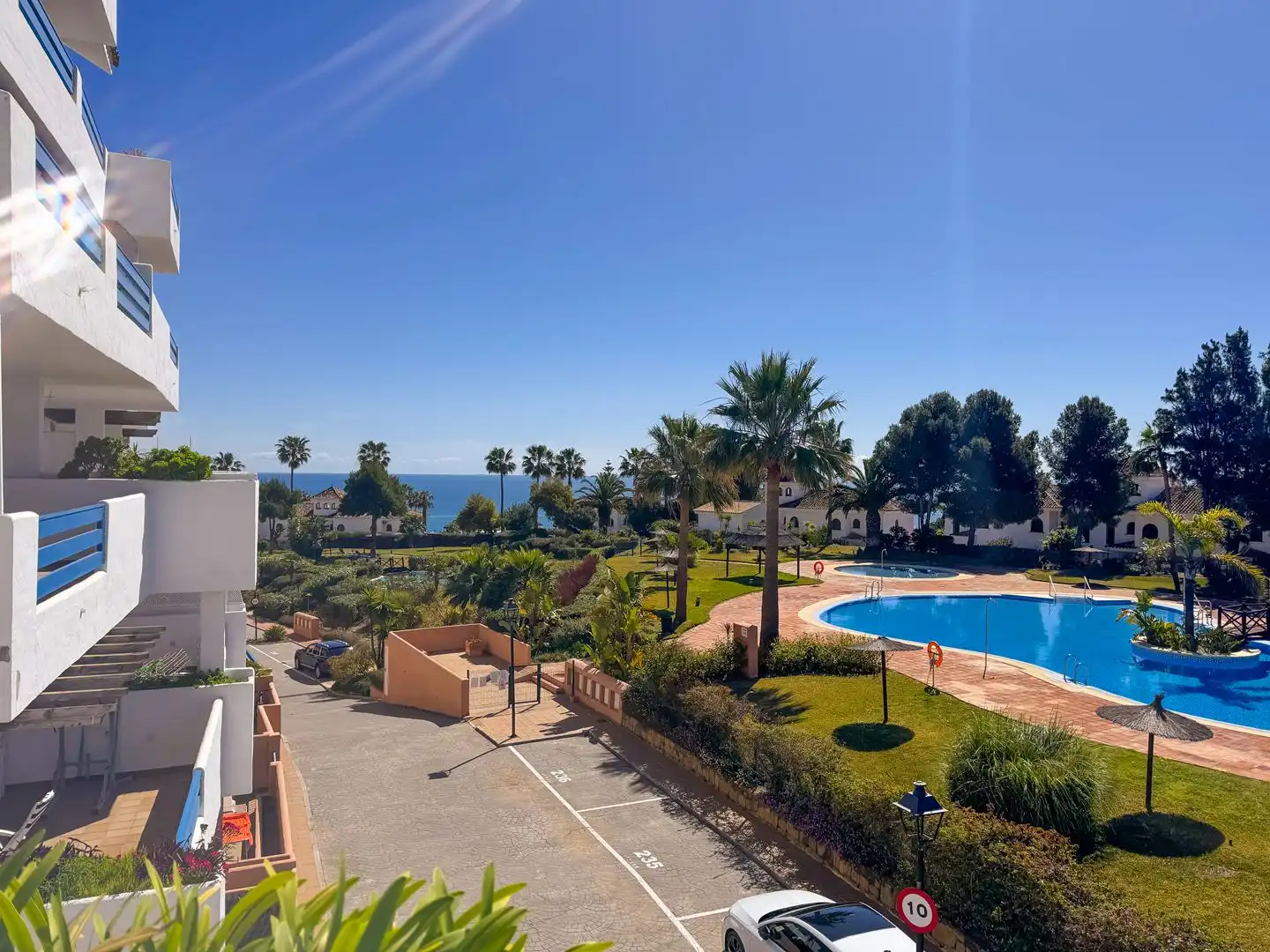 Garden of Apartments for sale in Manilva  with Air Conditioner, Heating and Terrace
