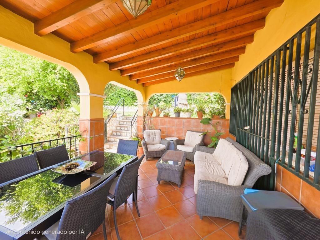 Terrassa de Casa o xalet en venda en Málaga Capital amb Jardí privat, Terrassa i Traster
