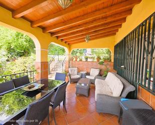 Terrassa de Casa o xalet en venda en Málaga Capital amb Jardí privat, Parquet i Terrassa