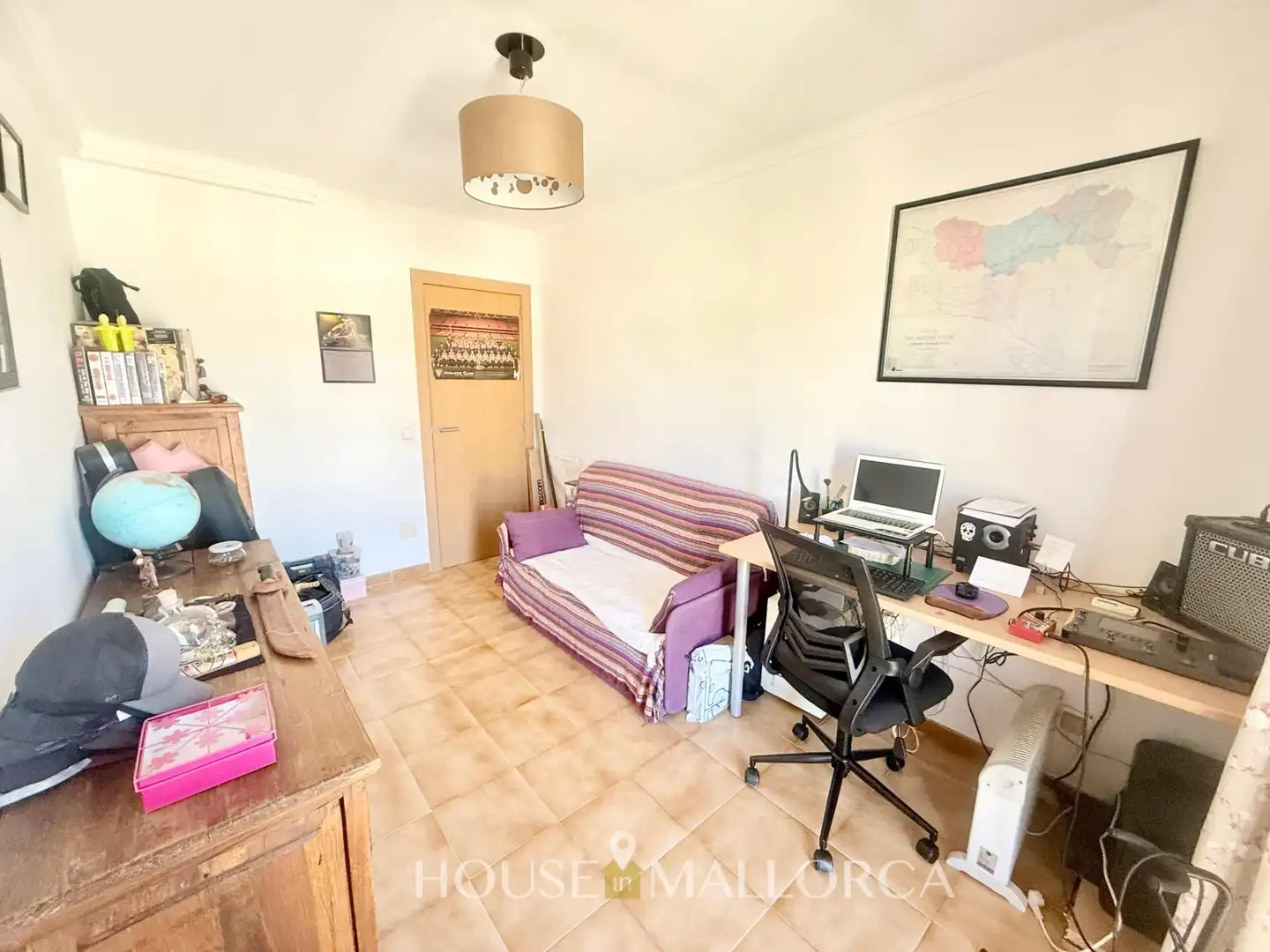 Bedroom of Flat for sale in Binissalem  with Air Conditioner, Private garden and Storage room