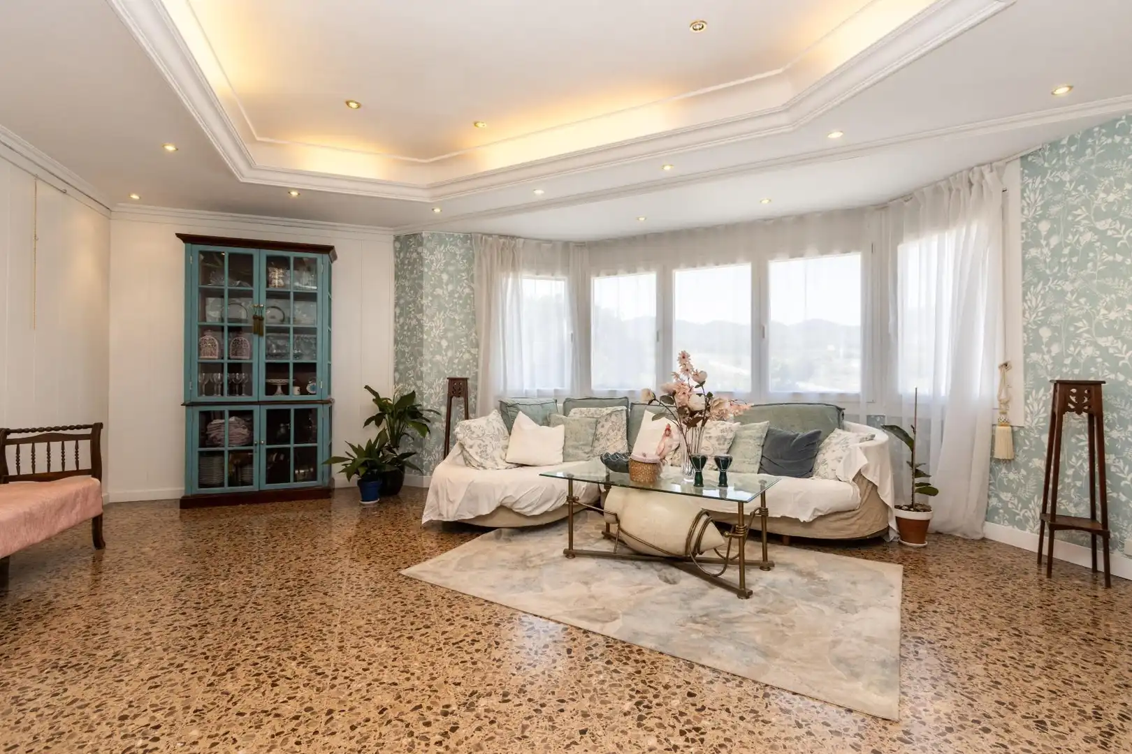 Sala de estar de Casa o chalet en venta en Terrassa con Aire acondicionado, Calefacción y Jardín privado
