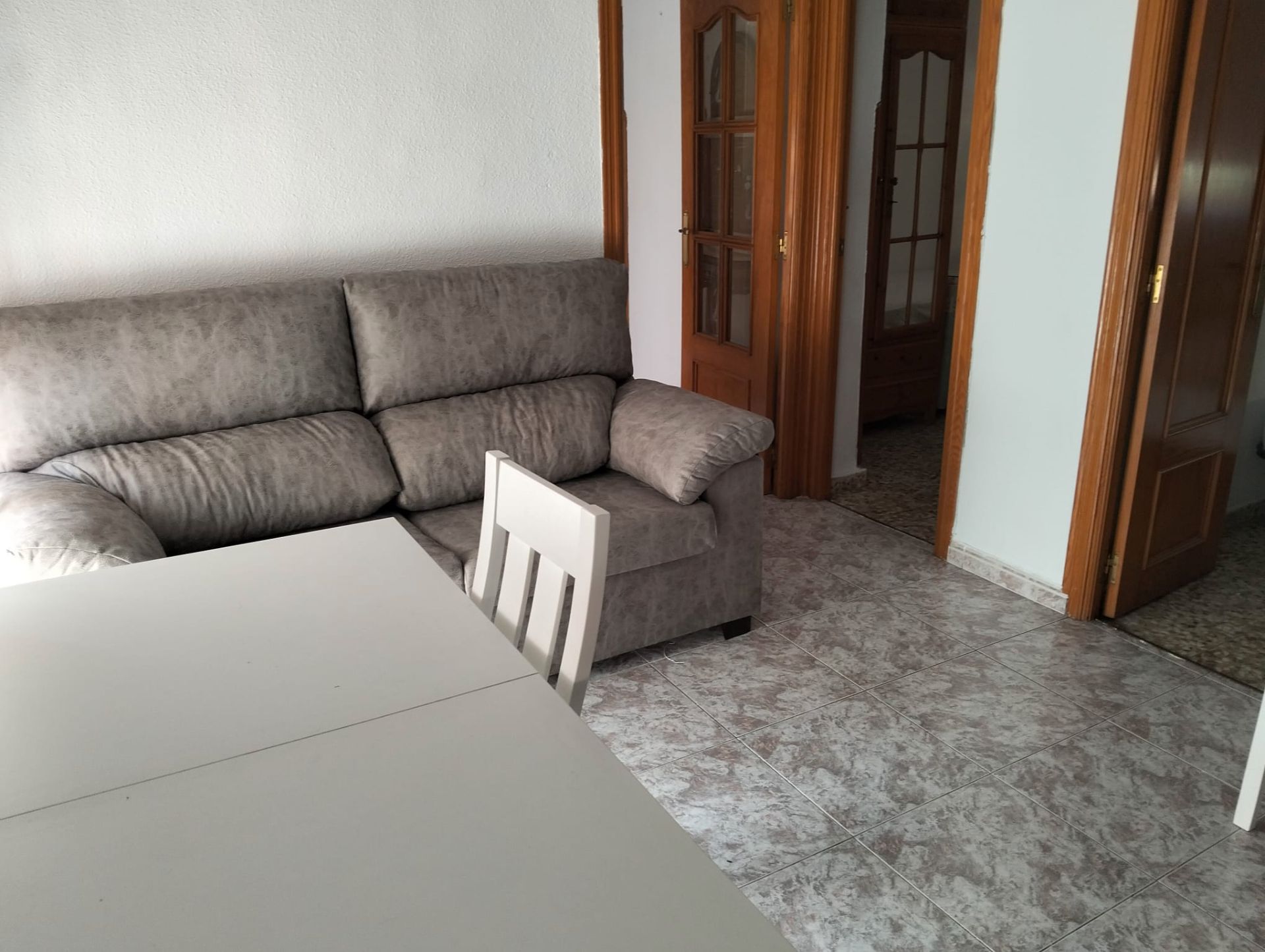 Living room of Flat to rent in  Toledo Capital  with Air Conditioner, Terrace and Furnished
