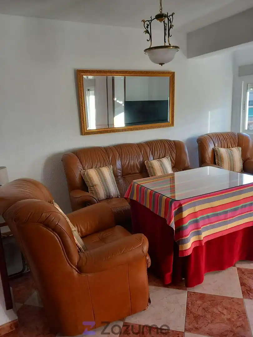 Dining room of Flat for rent in Granada  with Air Conditioner, Heating and Furnished