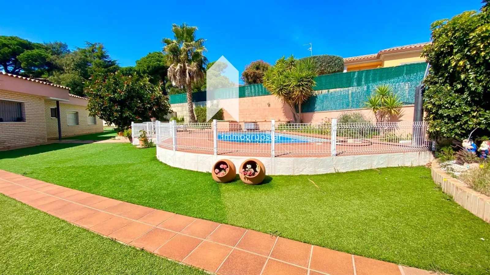 Jardí de Casa o xalet en venda en Calonge i Sant Antoni amb Calefacció, Terrassa i Piscina