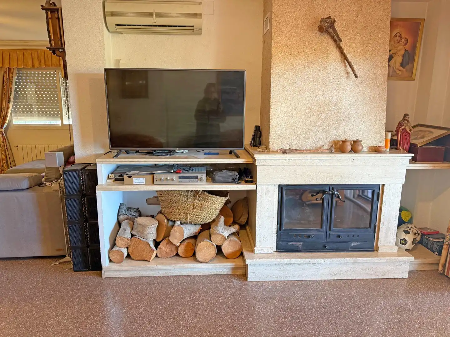 Sala de estar de Casa o chalet en venta en Alicante / Alacant con Jardín privado y Piscina comunitaria