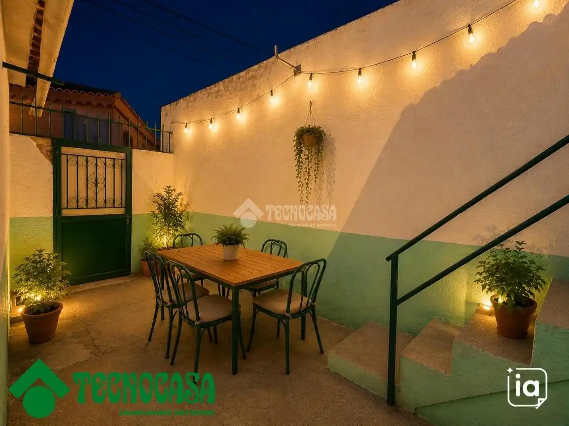 Terrassa de Casa o xalet en venda en Las Ventas Con Peña Aguilera amb Calefacció i Jardí privat