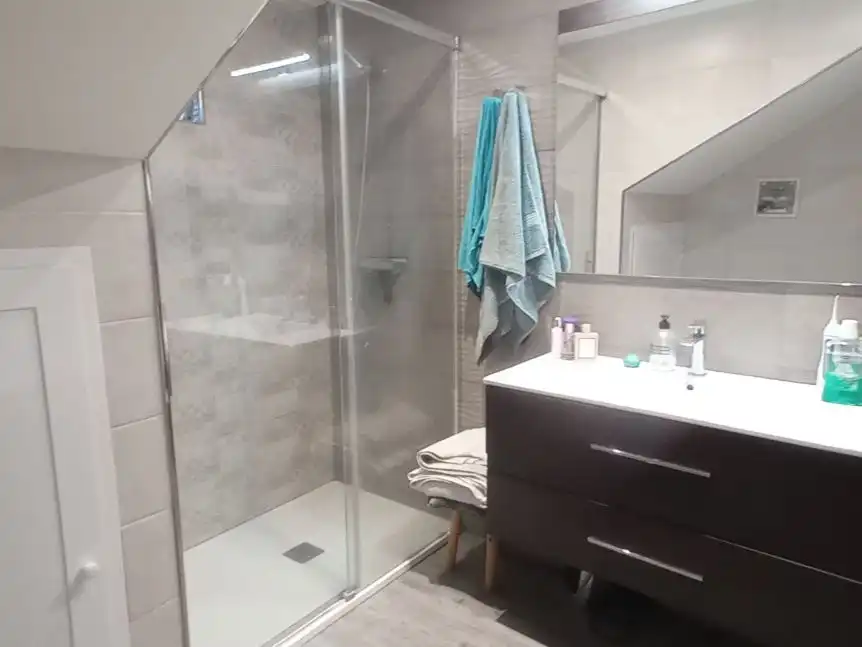 Bathroom of Houses for sale in Samos, Lugo