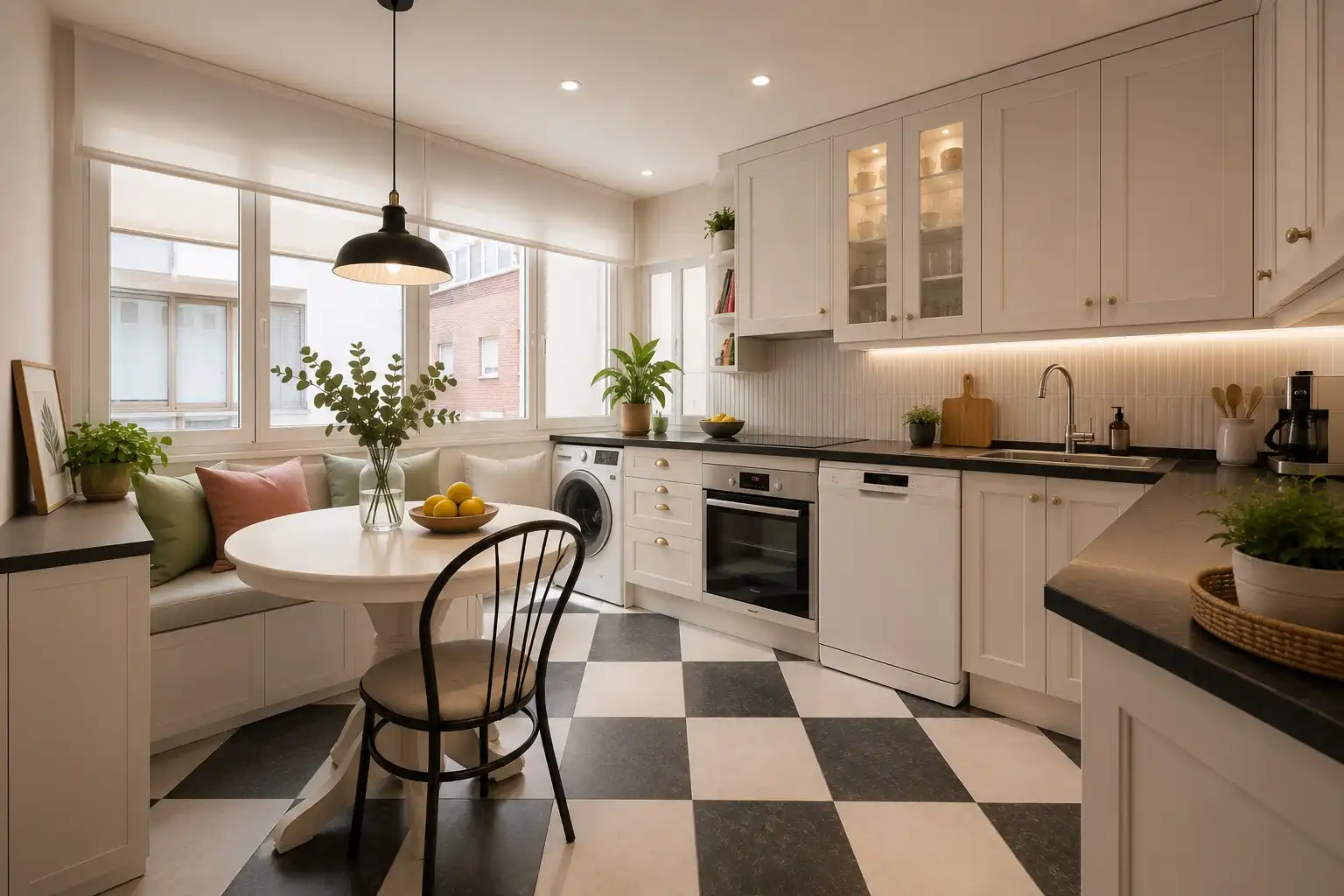 Cocina de Piso en venta en Leganés con Aire acondicionado, Calefacción y Terraza
