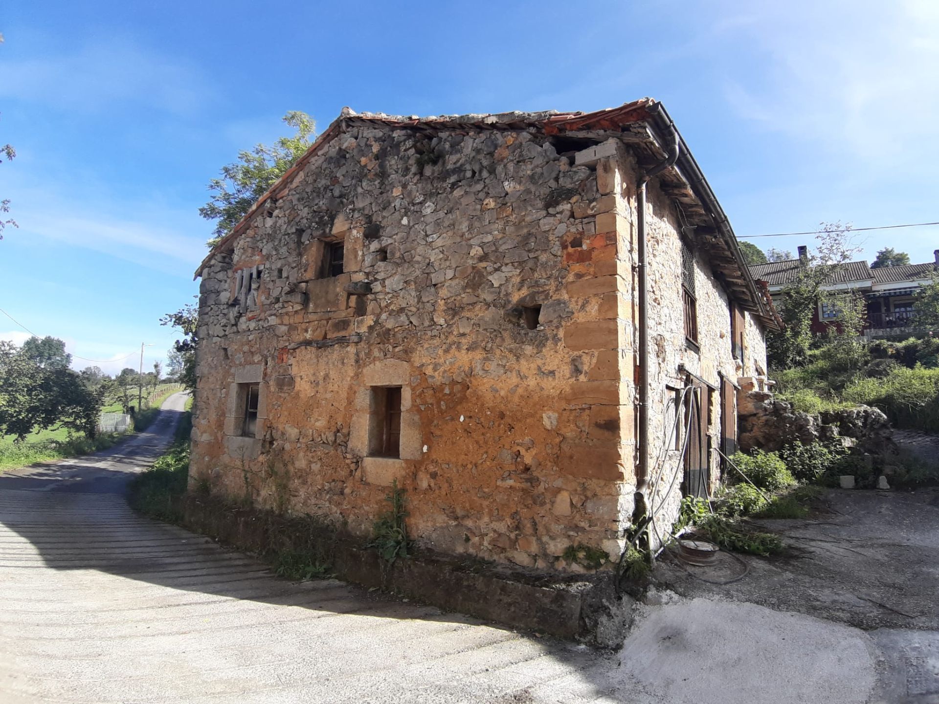 Exterior view of House or chalet for sale in Cangas de Onís  with Private garden