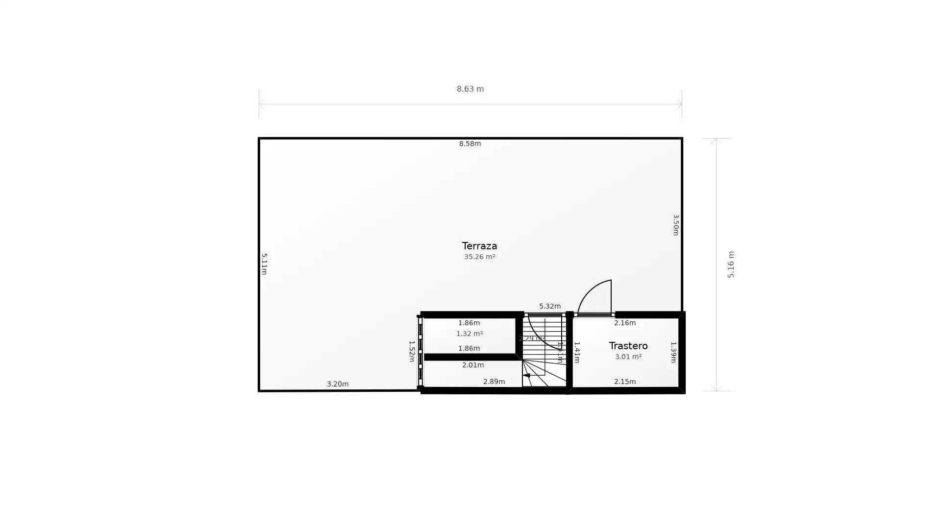Reihenhaus mit Terrasse zum Verkauf in Camino Om Blanc, imagen 24