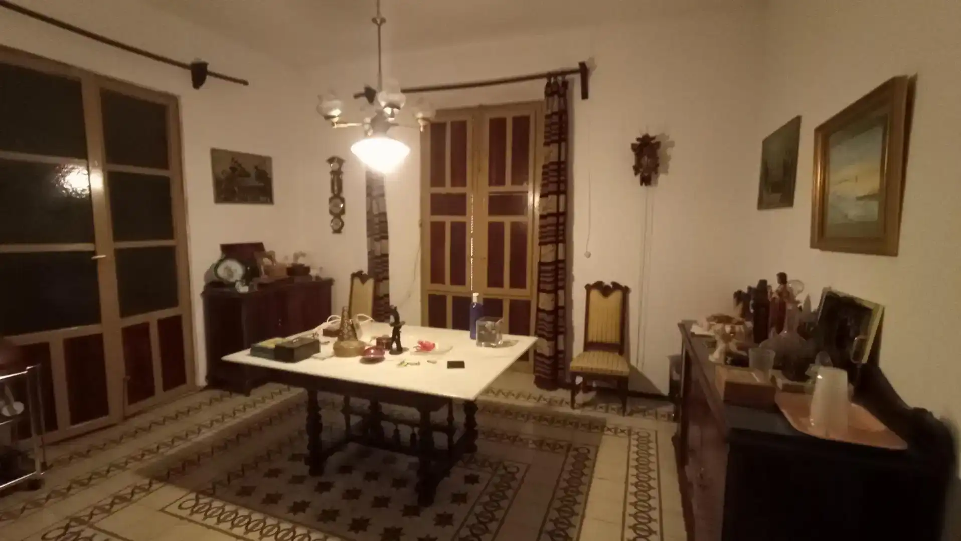 Menjador de Casa adosada en venda en Baza amb Jardí privat i Balcó