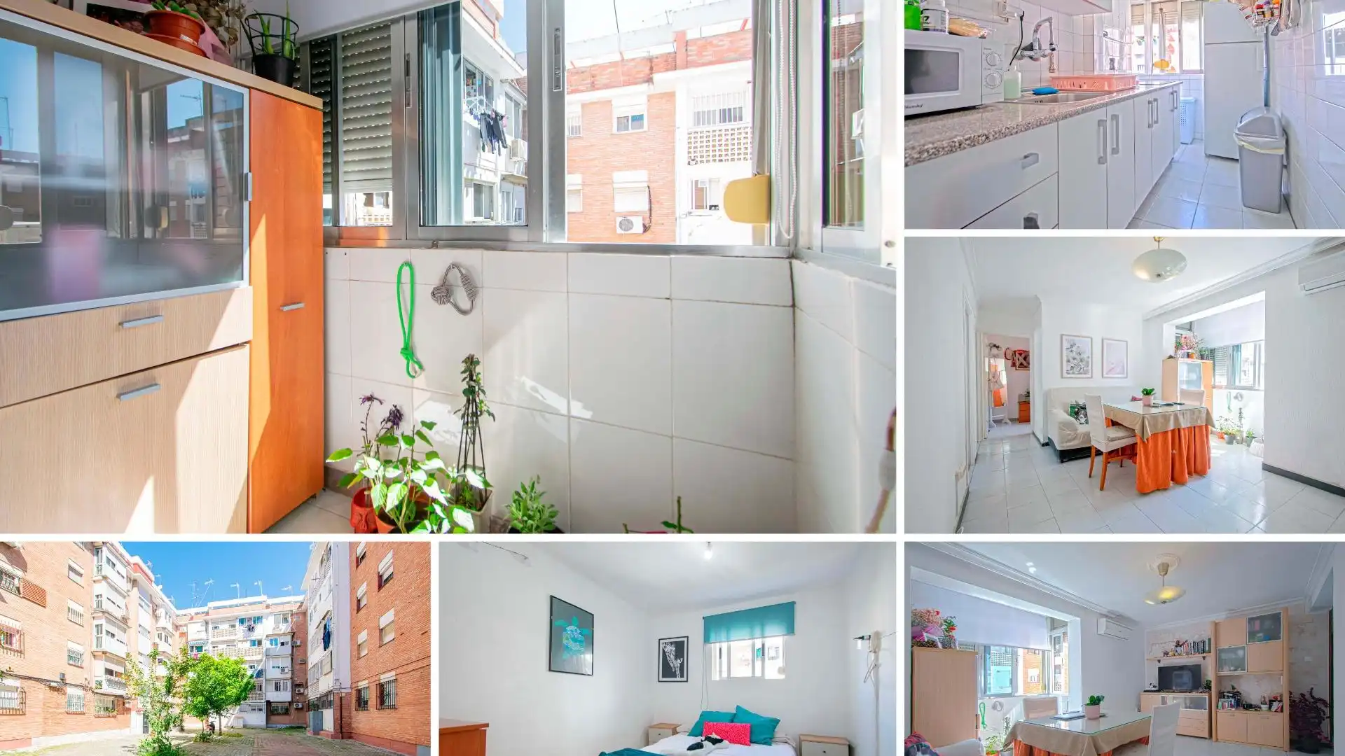 Vista exterior de Piso en venta en  Sevilla Capital con Aire acondicionado